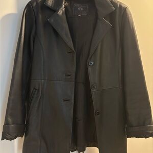 Barts Women's Classic Black Leather Jacket